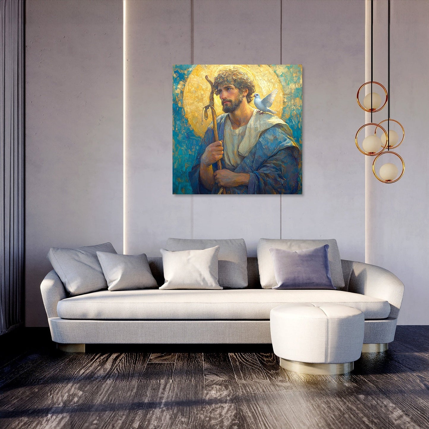 Saint David's Halo Canvas