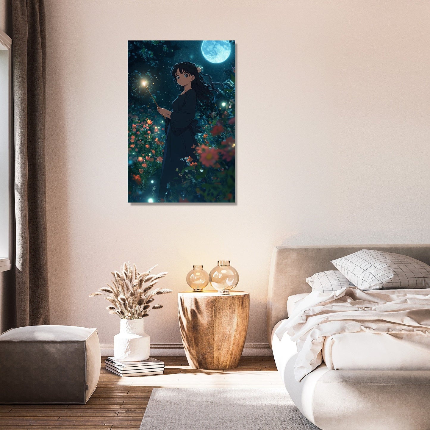 Moonlit Sorceress Canvas