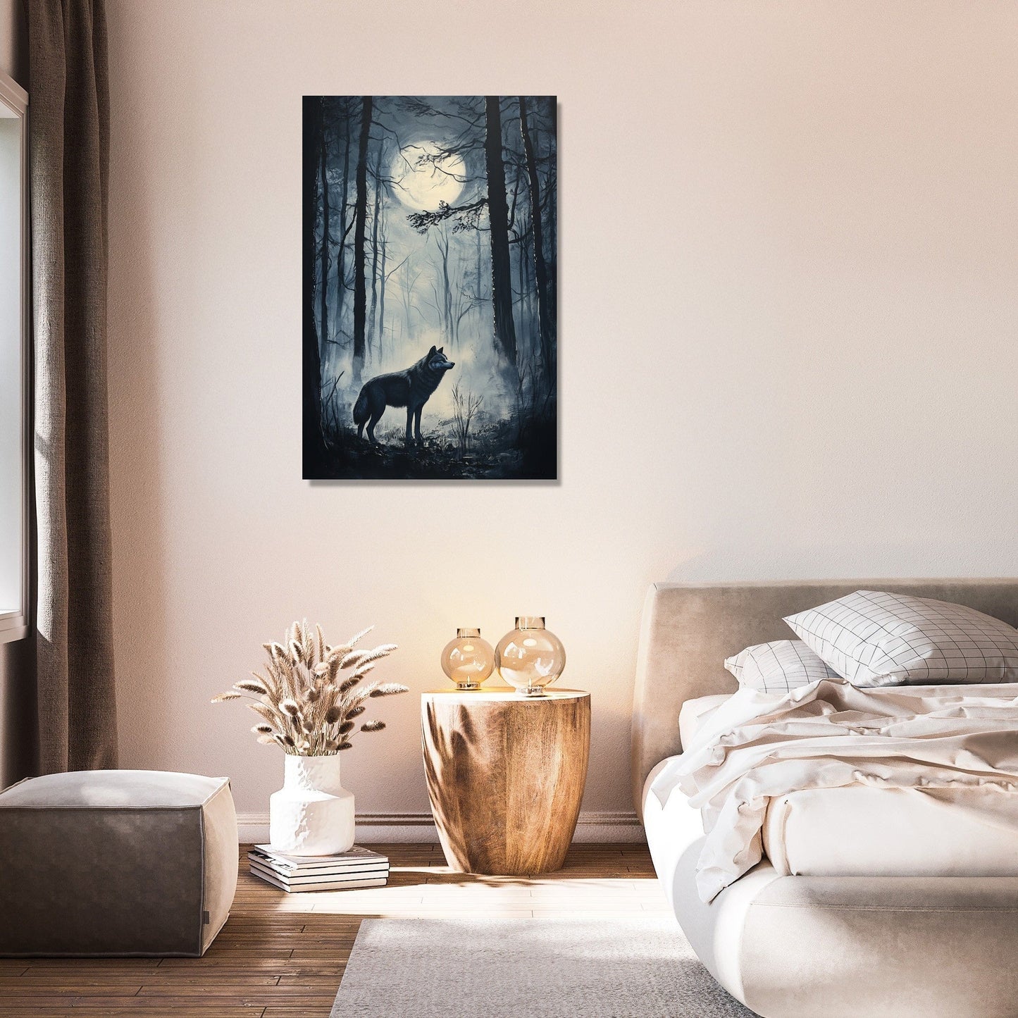 Lunar Serenade Canvas