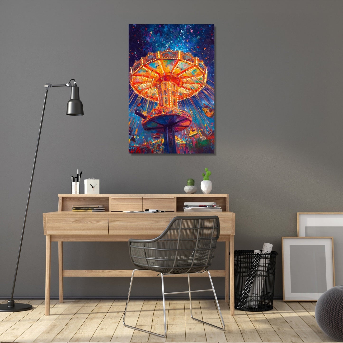 Carousel Dreamscape Canvas