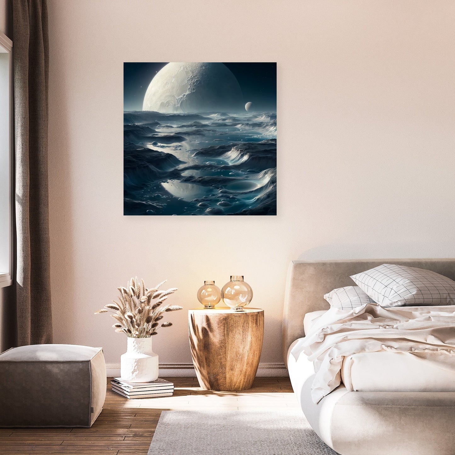 Mercury's Borealis Mirage Canvas