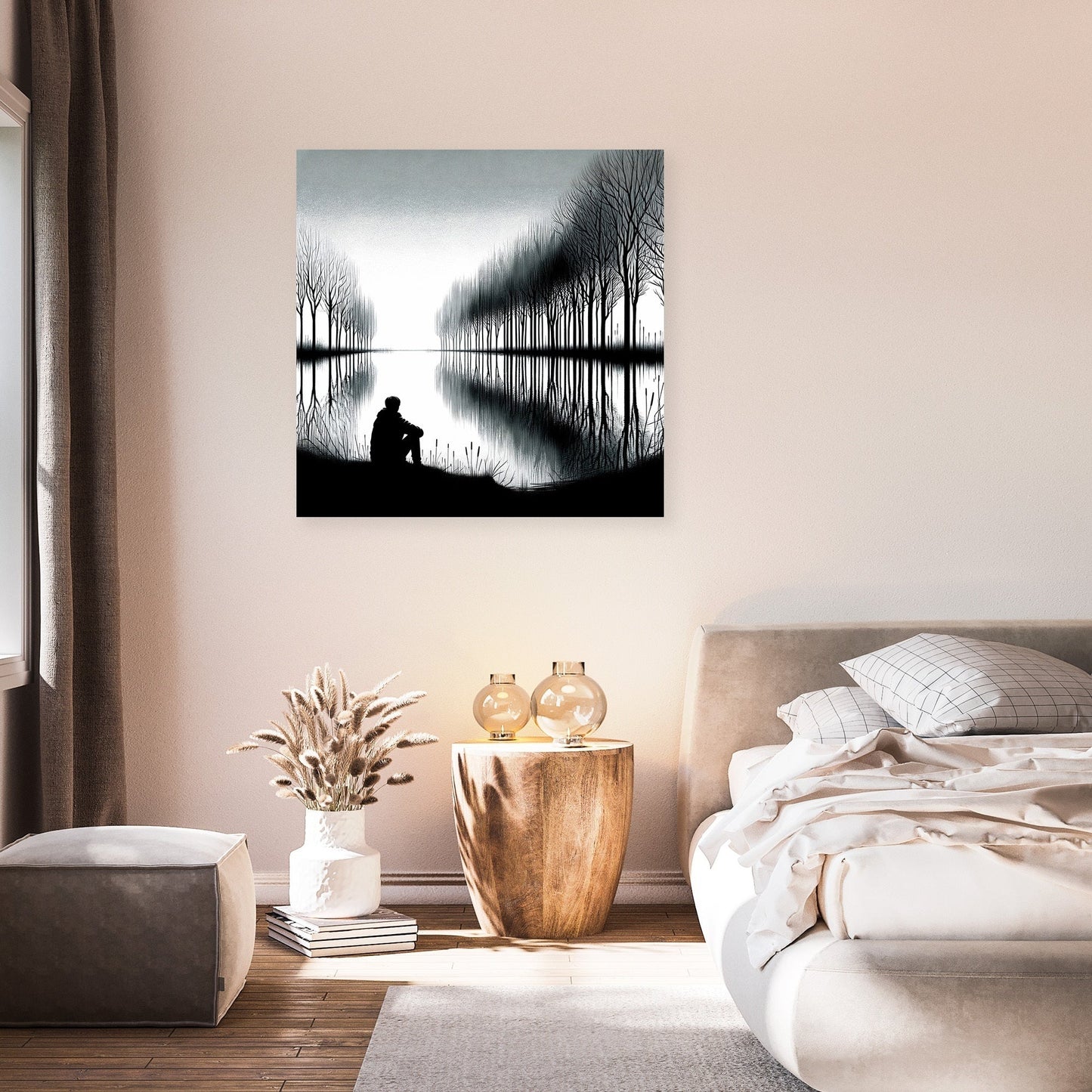 Reflections of Solitude Canvas