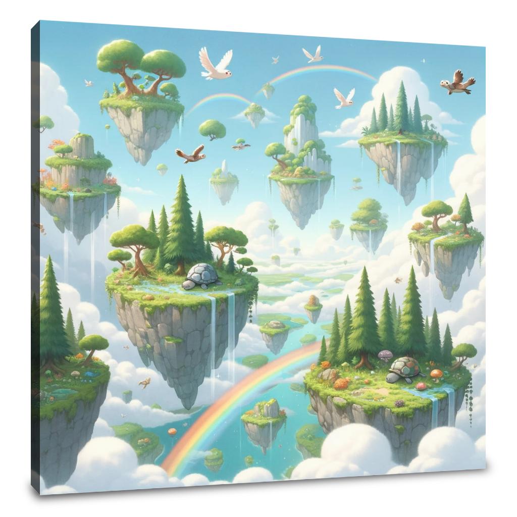 Skyward Isles Canvas