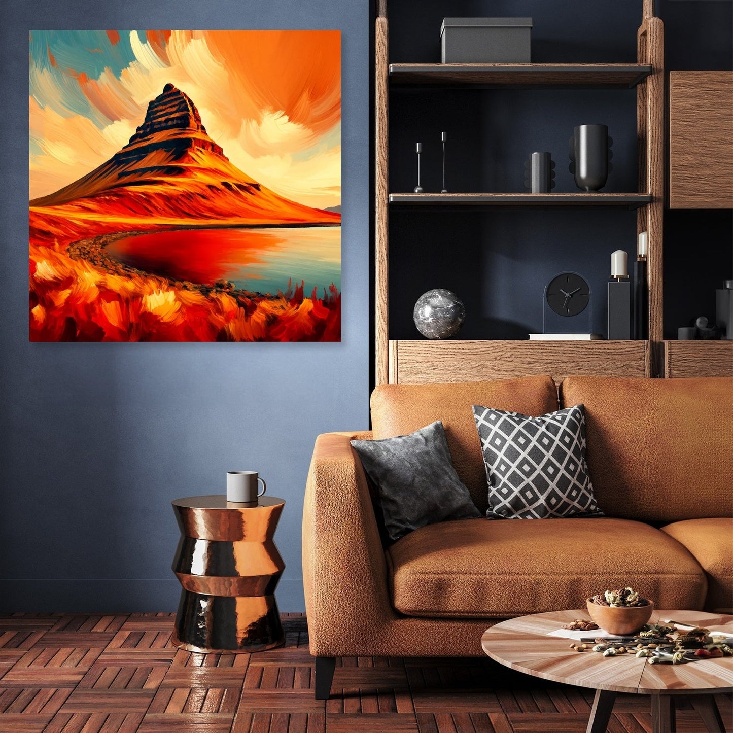 Kirkjufell Warmth Canvas