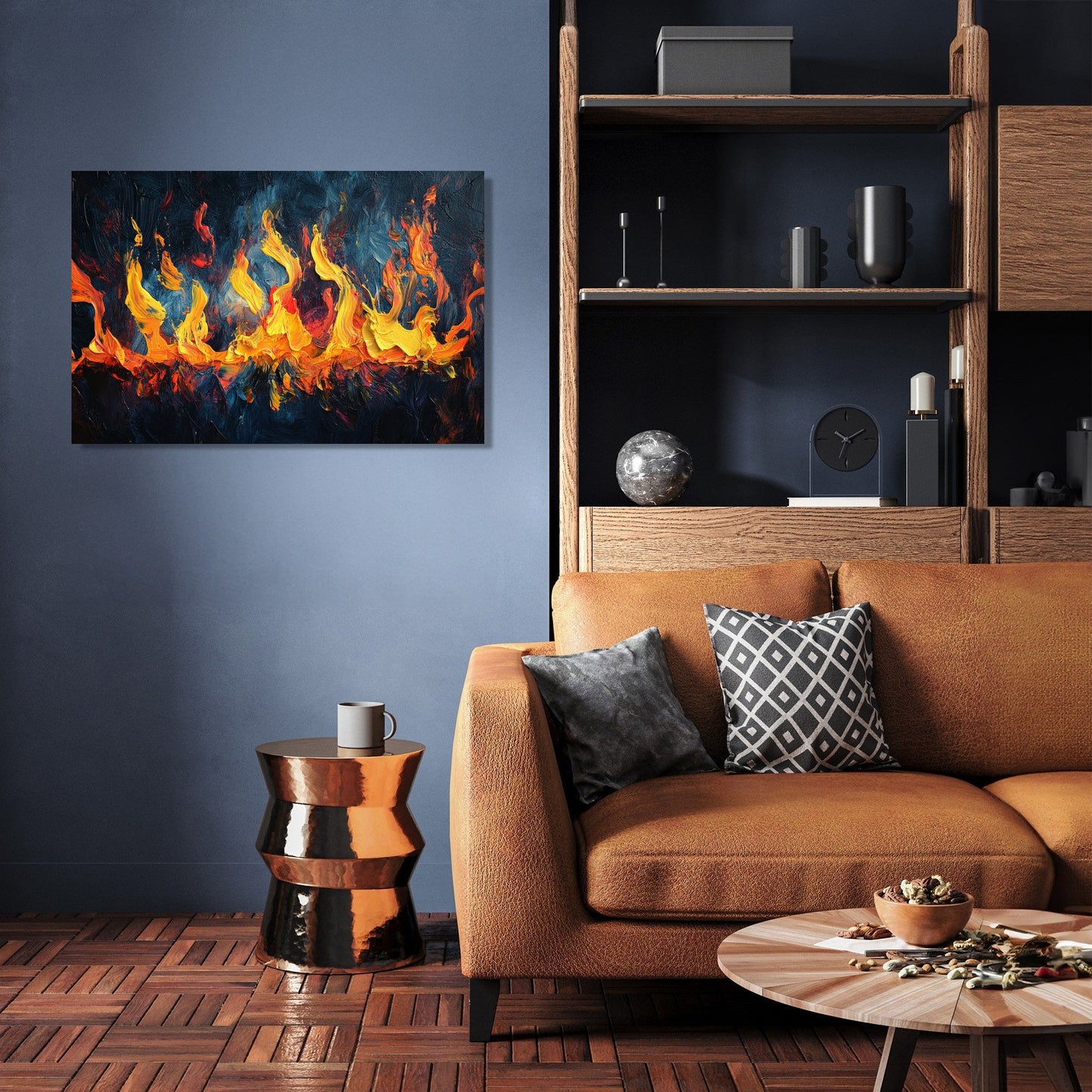 Dancing Flames Canvas
