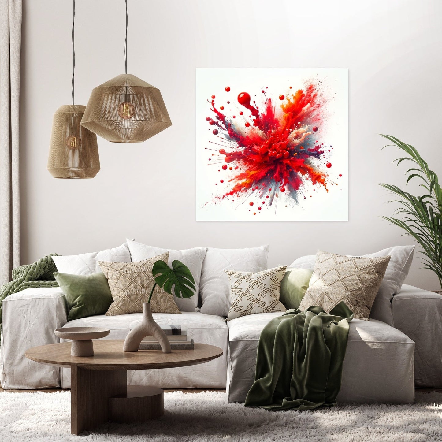 Red Passion Canvas