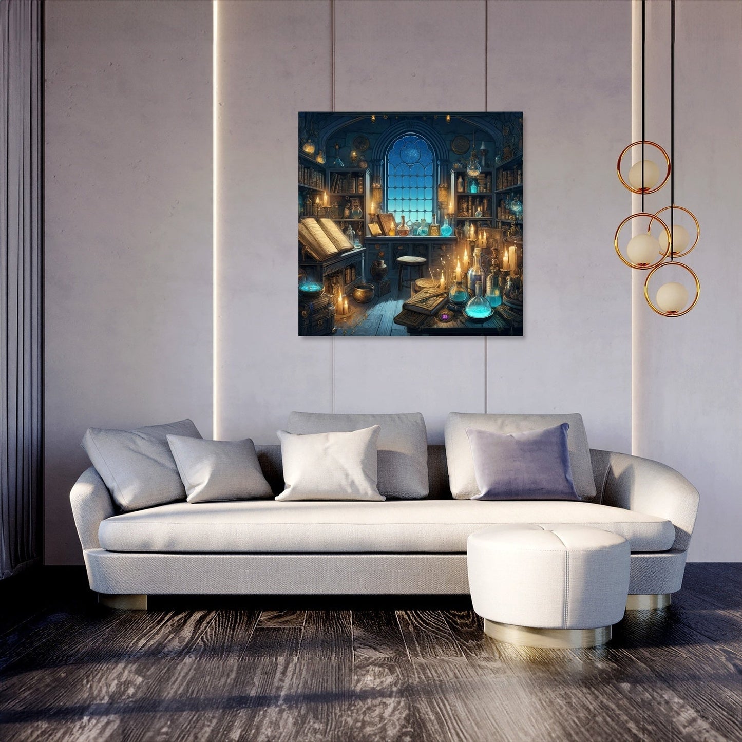 Sorcerer's Study Canvas