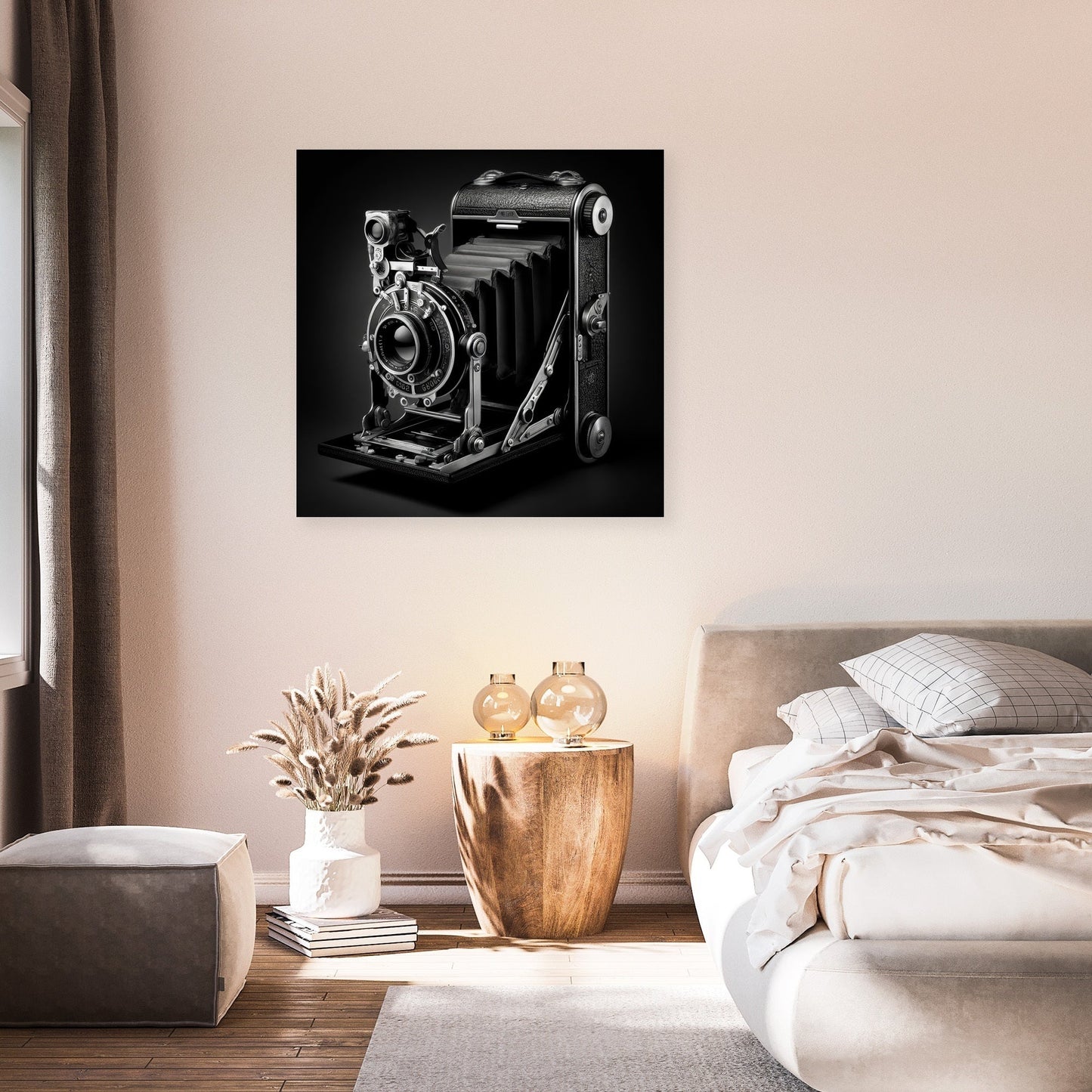 Antique Camera Elegance Canvas
