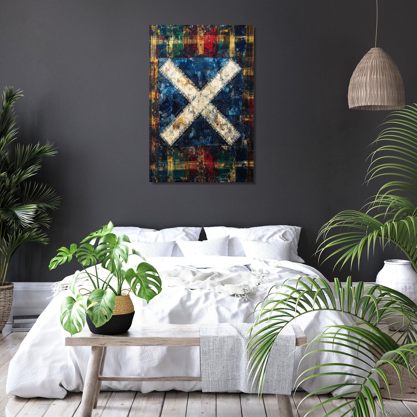 Saltire’s Tartan-Lashed Canvas