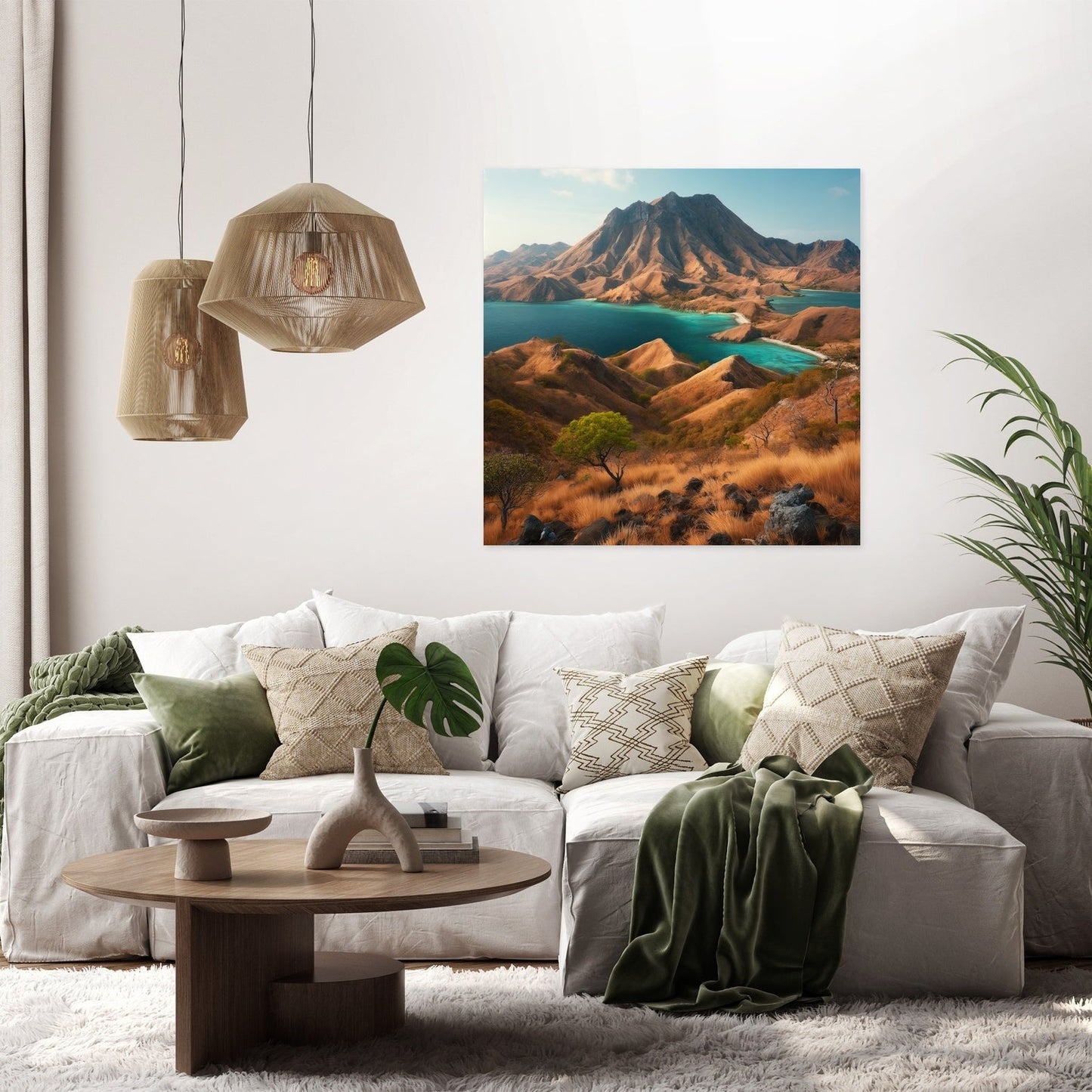 Komodo Island Wilderness Canvas