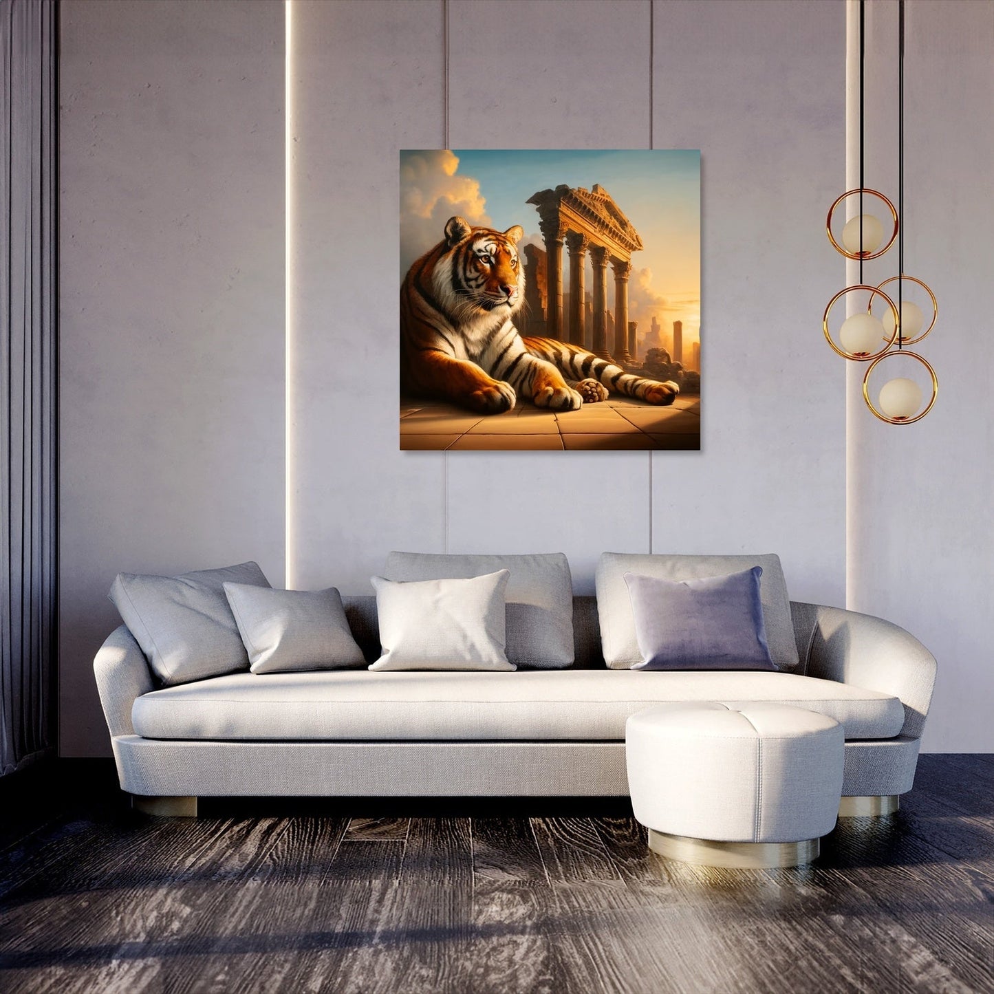 Ancient Guardian Tiger Canvas