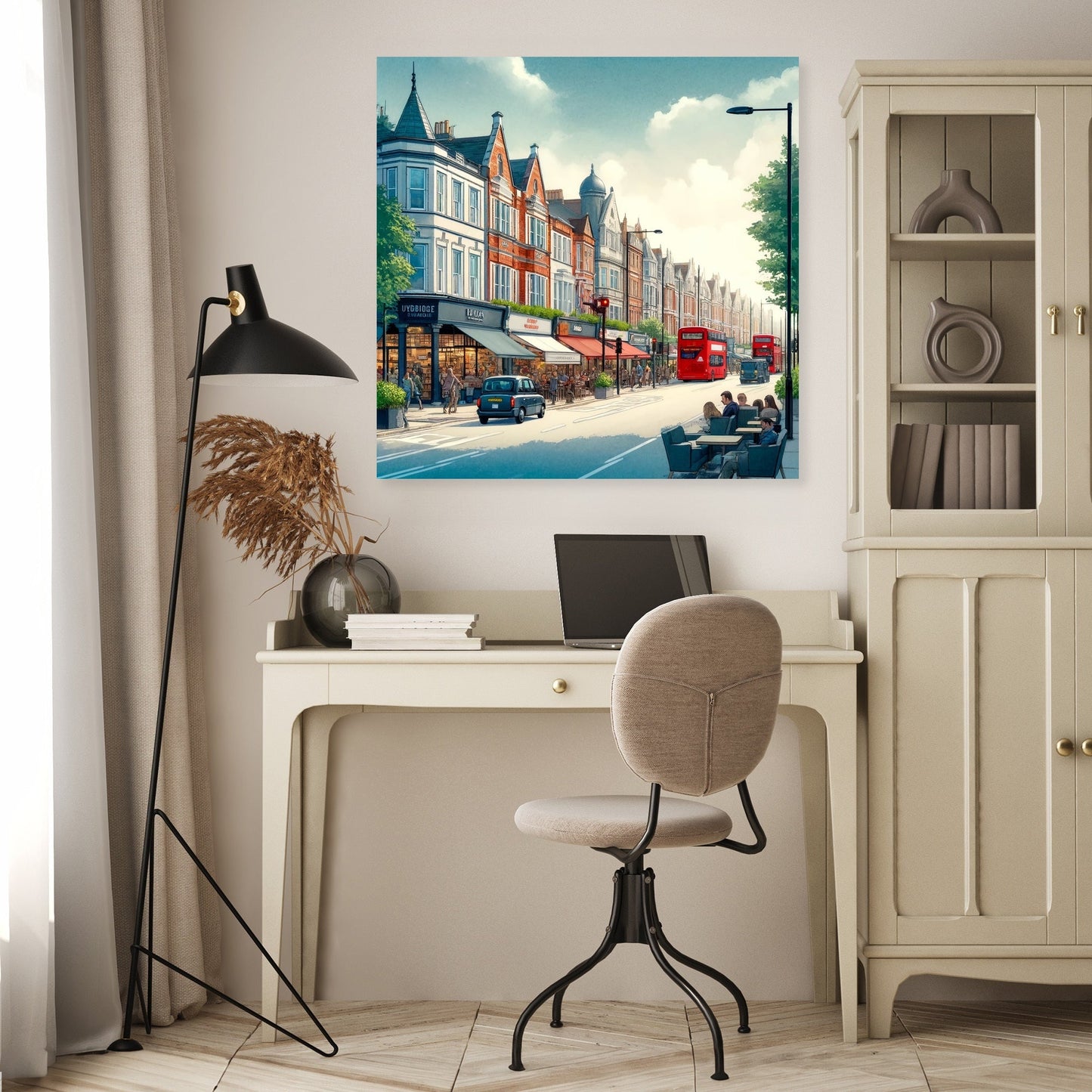 Uxbridge Road Ealing Canvas