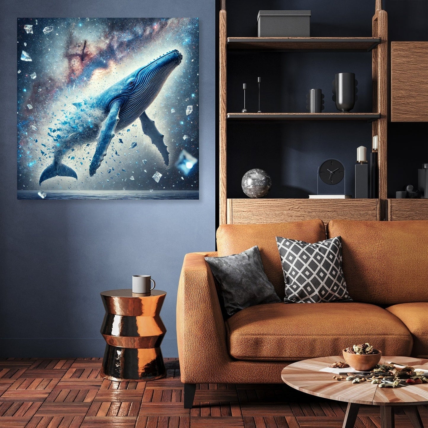 Galactic Leap Canvas