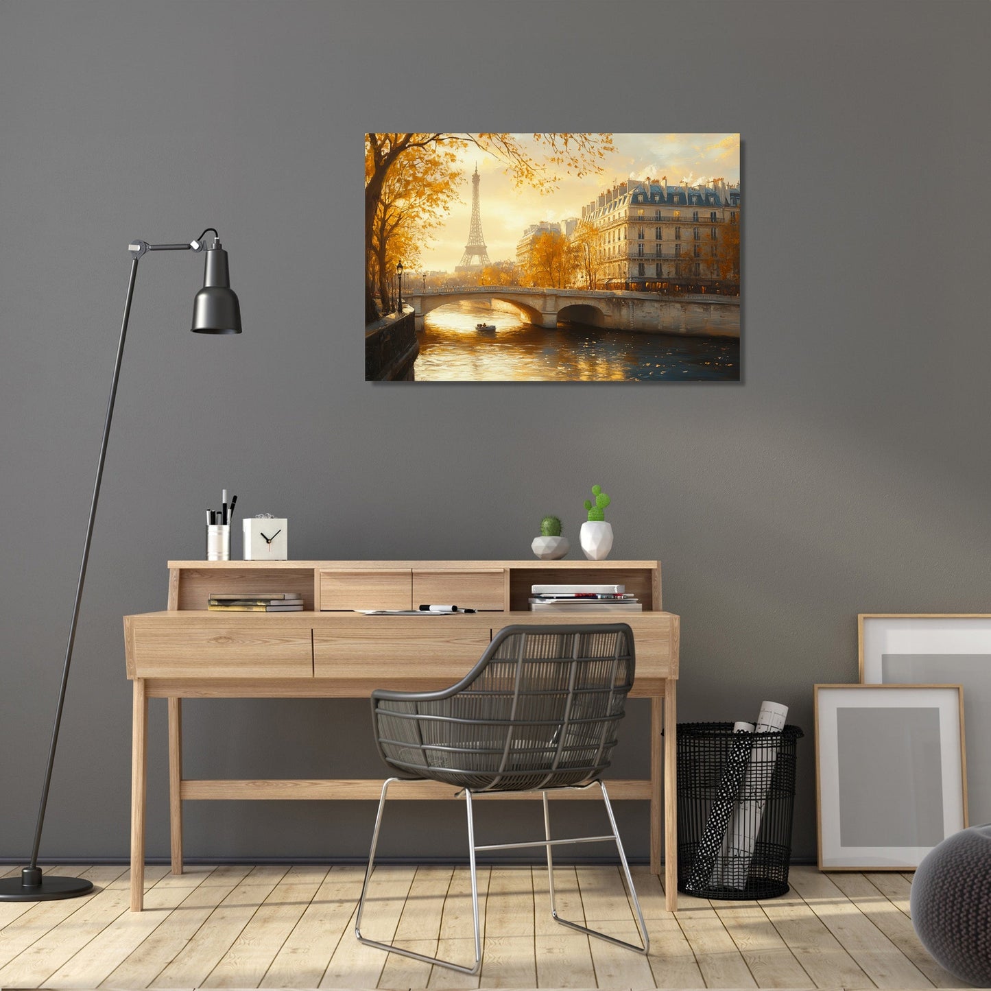 Parisian Harmony Canvas