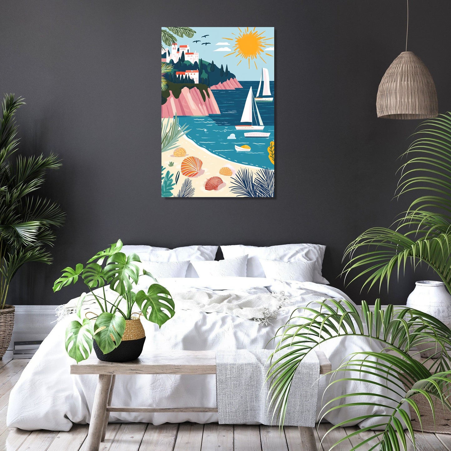 French Riviera Dream Canvas