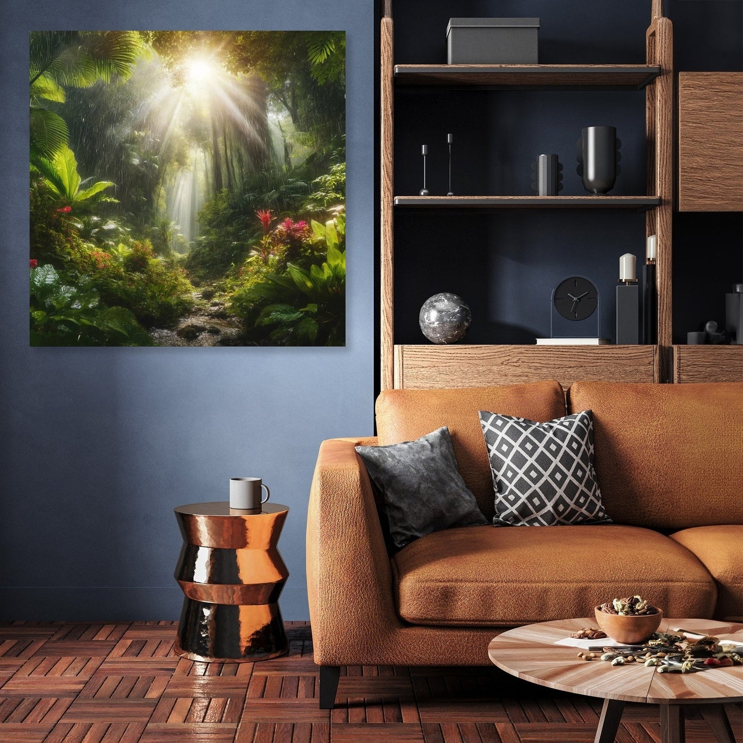 Tropical Rain Shower Canvas