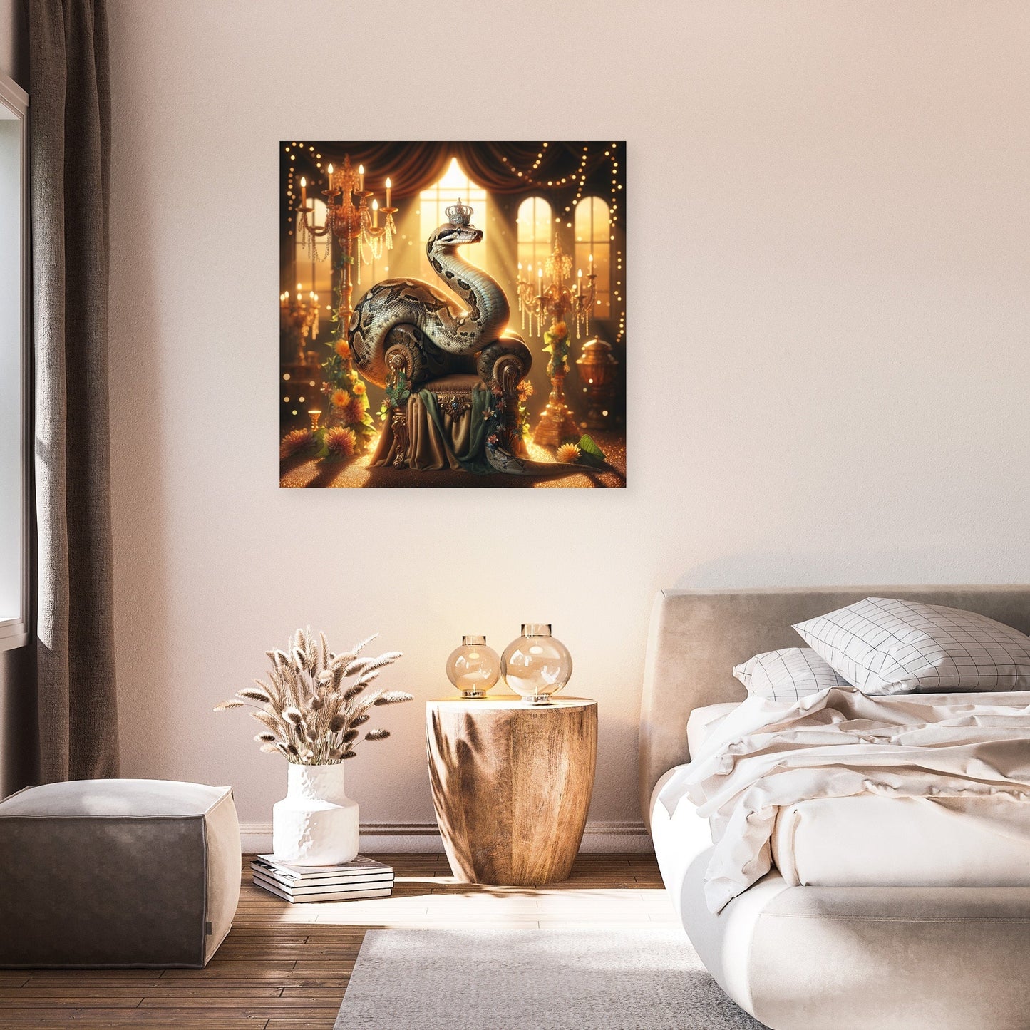 Regal Serpent Majesty Canvas