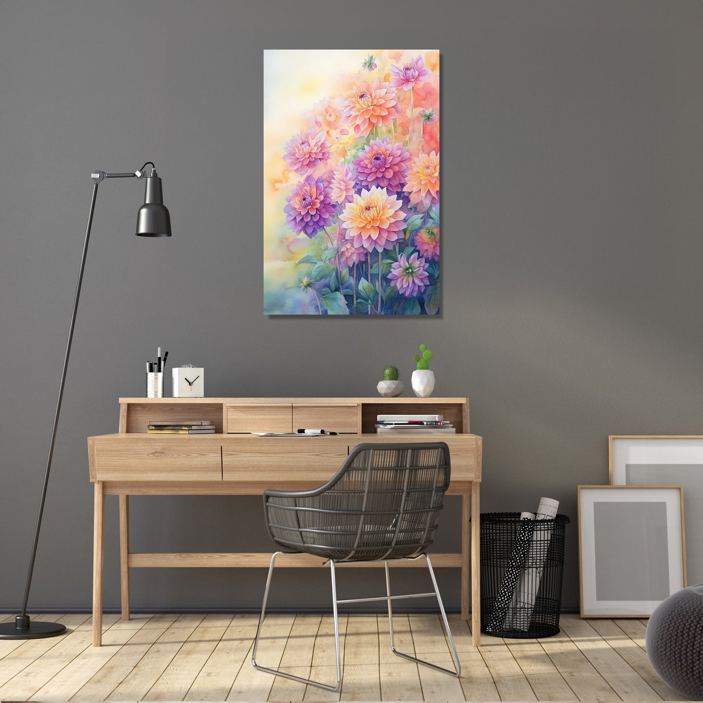 Dahlia Serenity Canvas