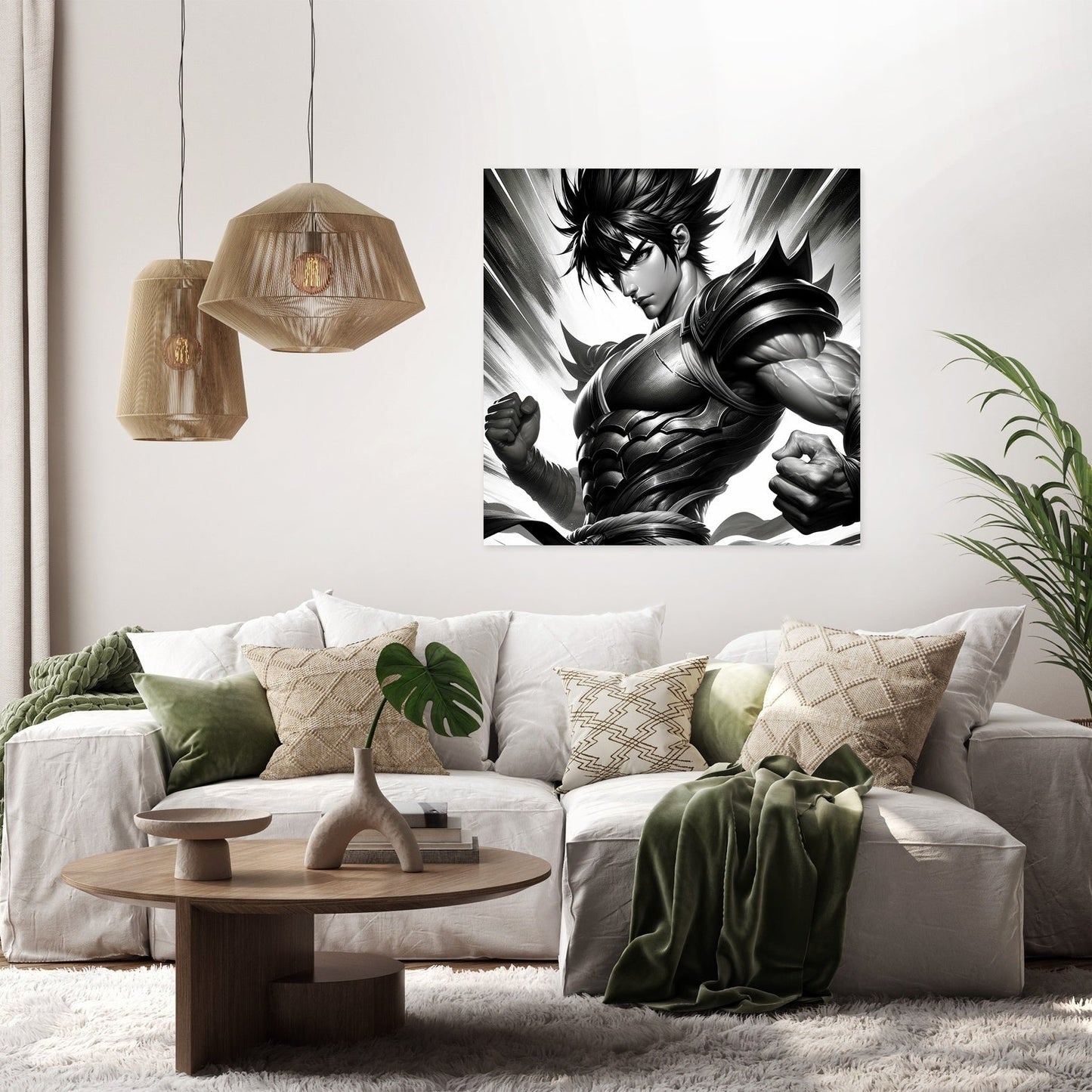 Prideful Warrior Canvas