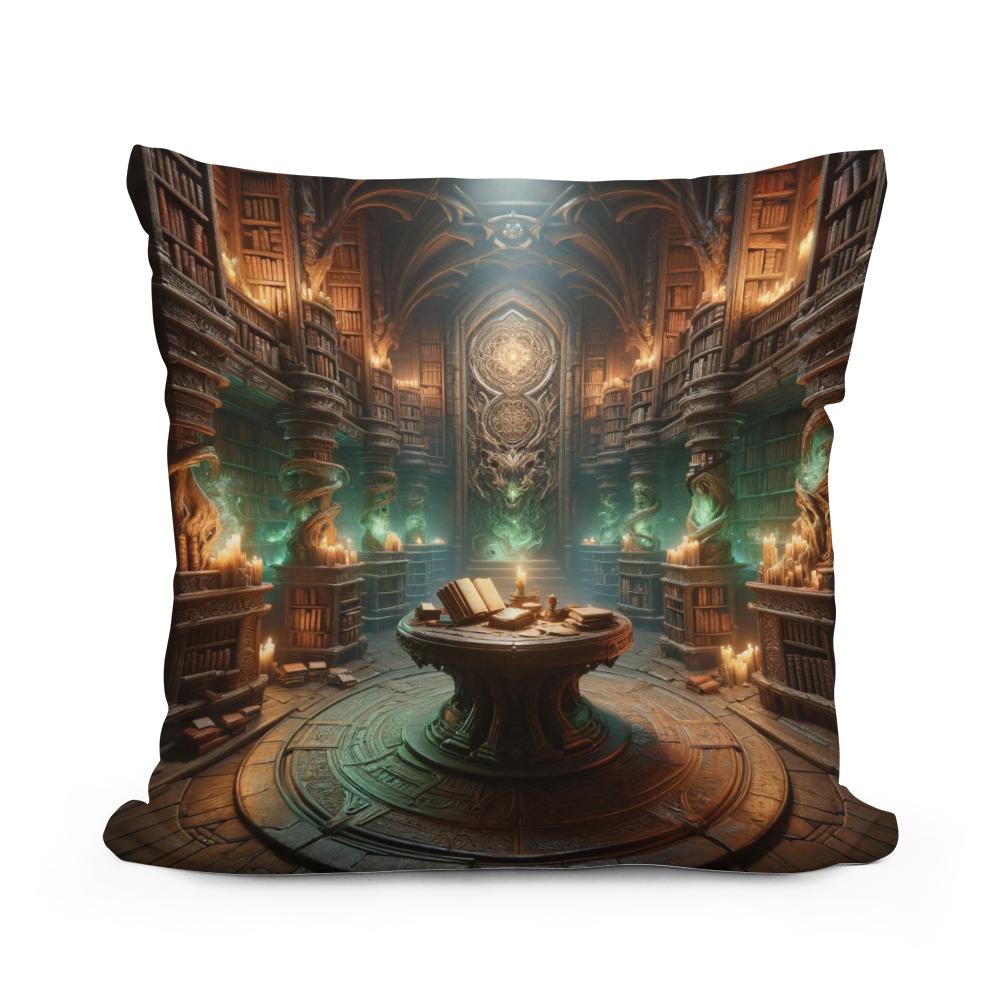 Celestial Radiance Cotton Cushion