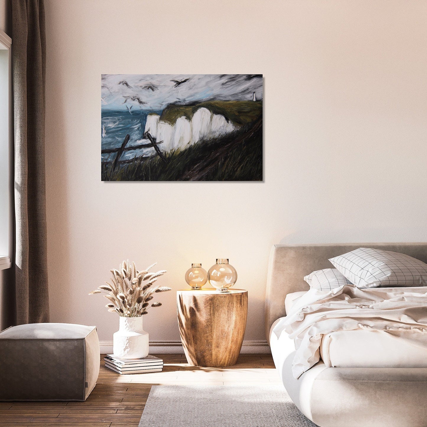 Flamborough Head Coast Canvas