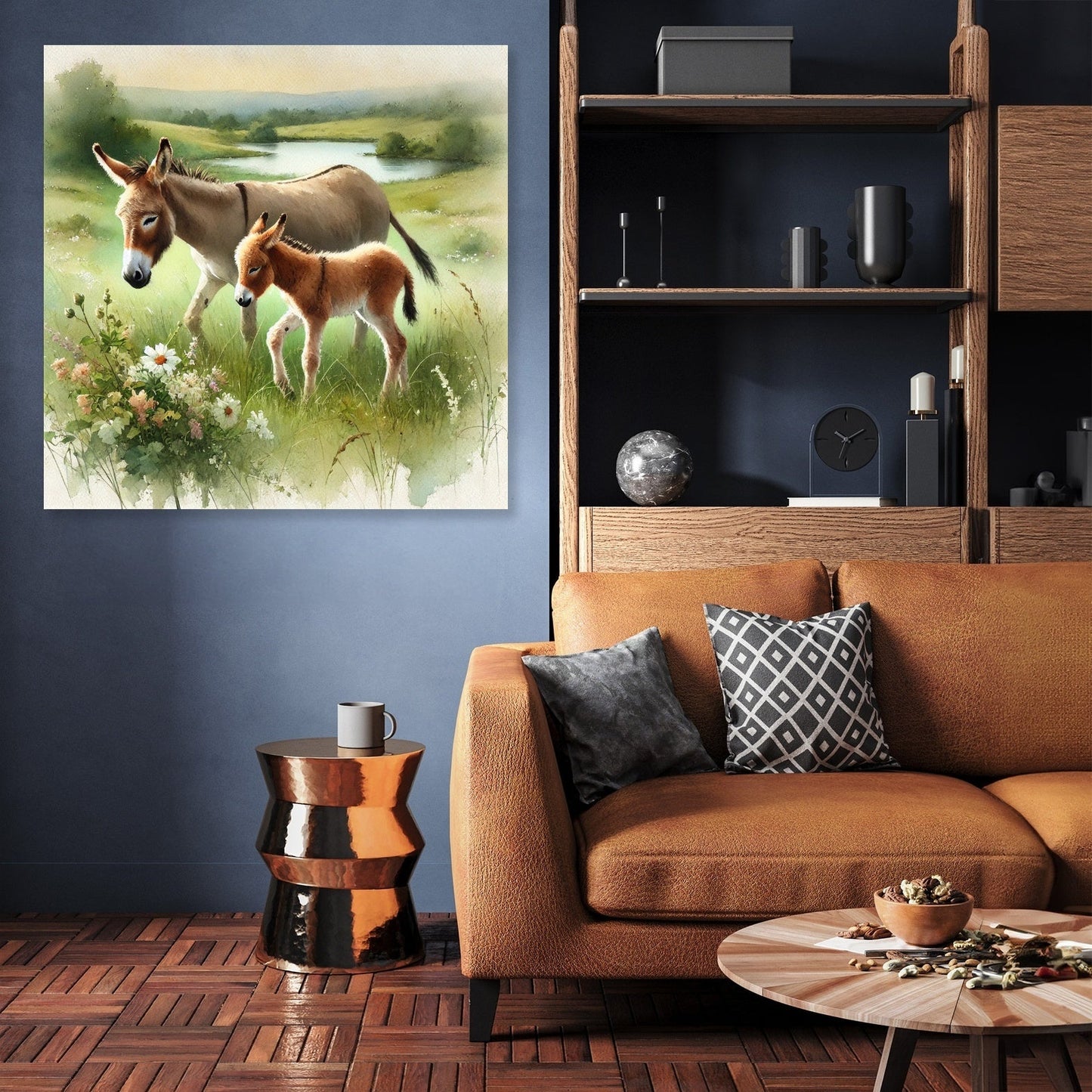 Gentle Meadow Companions Canvas