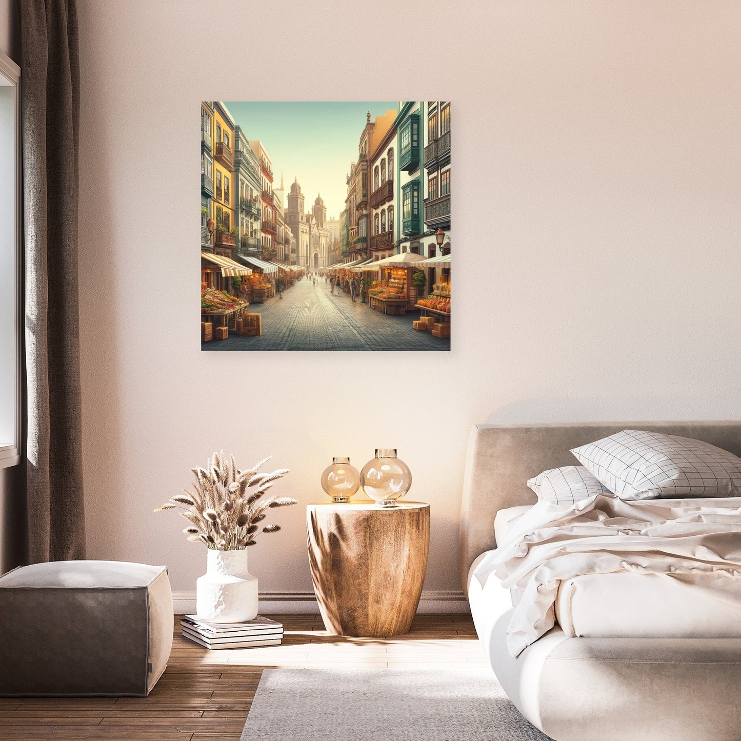 Vegueta District Canvas