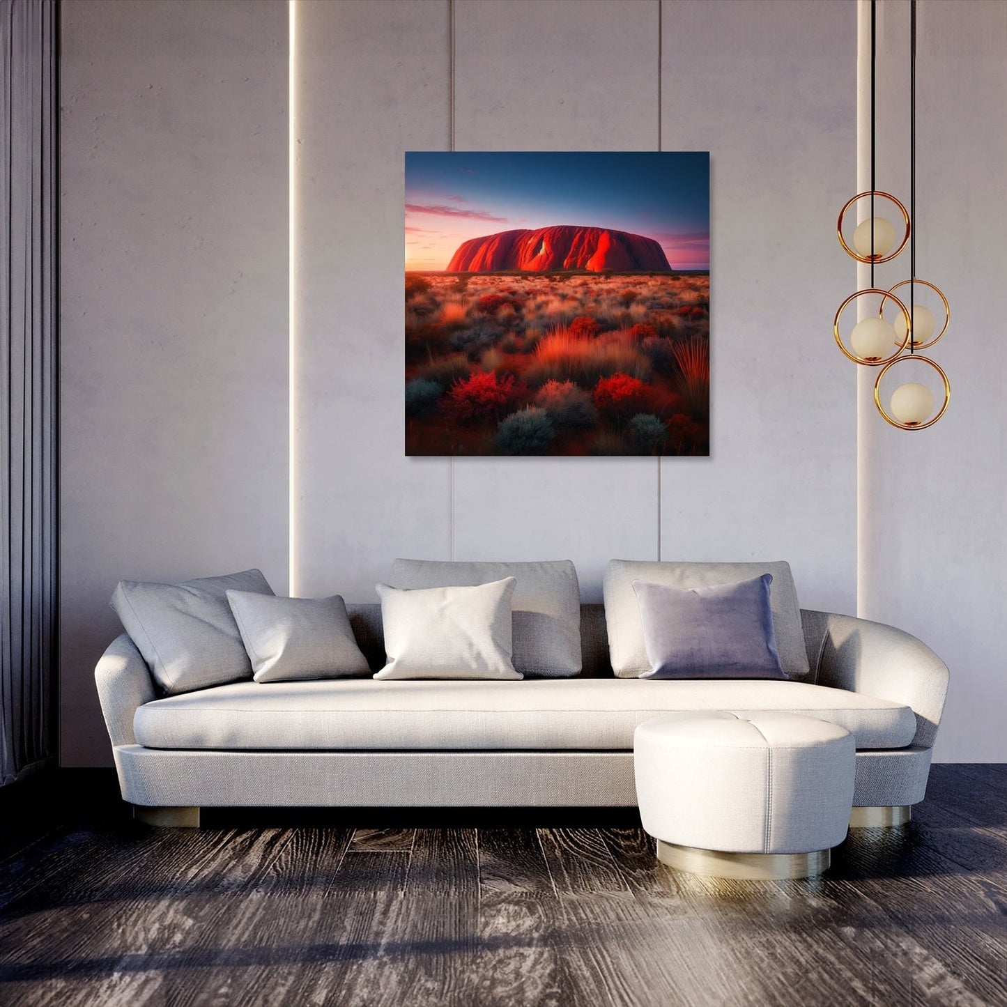 Uluru Sunset Canvas