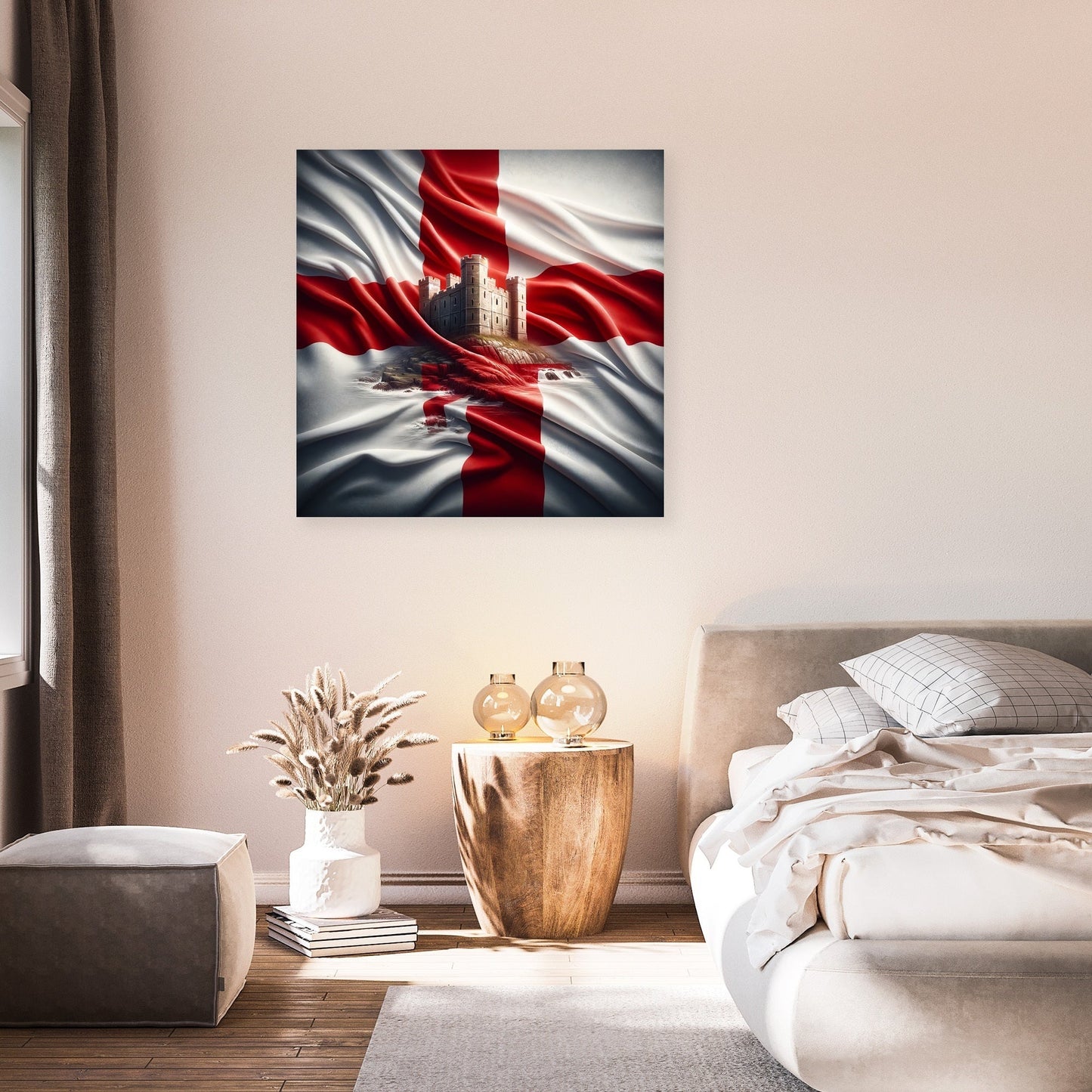 Fortress Cross Canvas