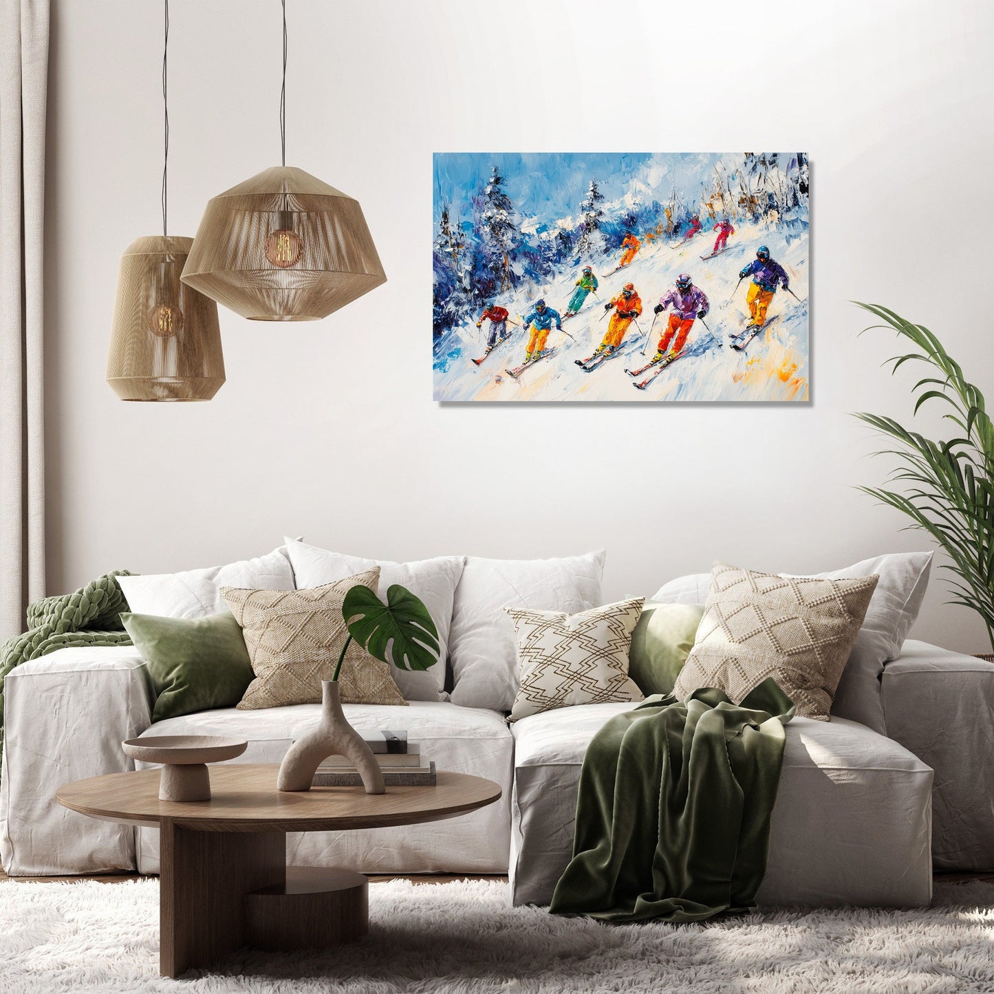 Ski Adventure Canvas