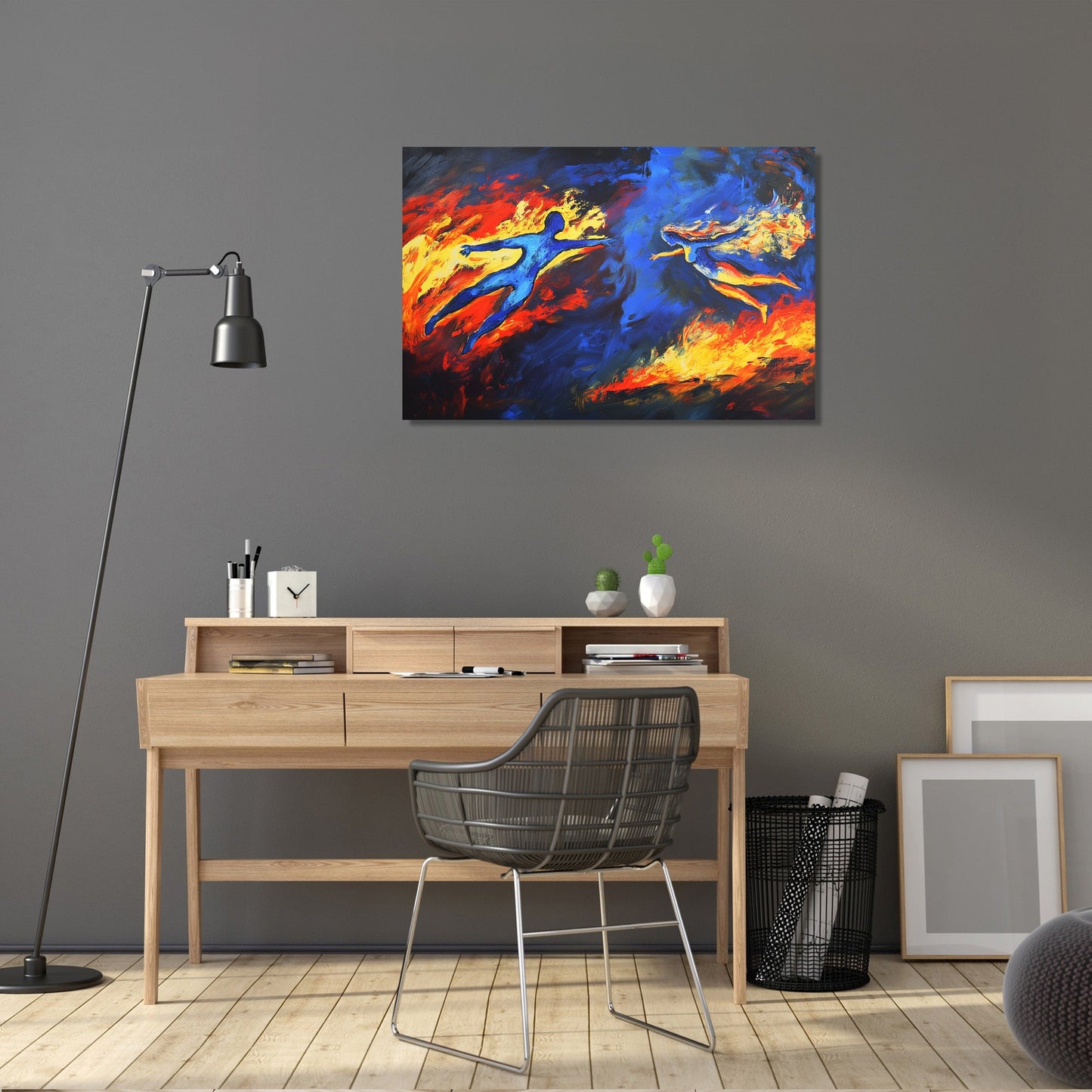 Bealtaine Leap Canvas