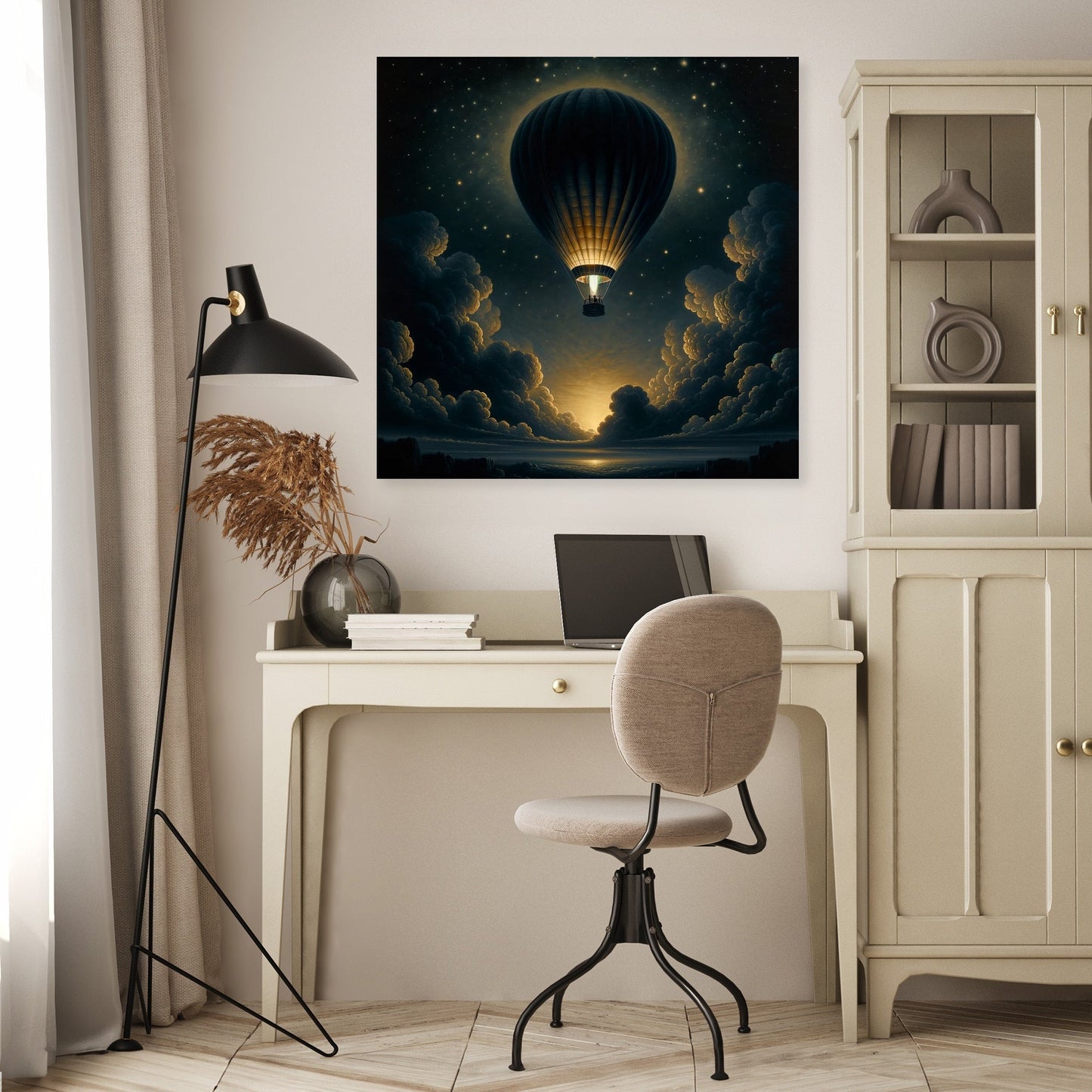 Nocturnal Elegance Canvas