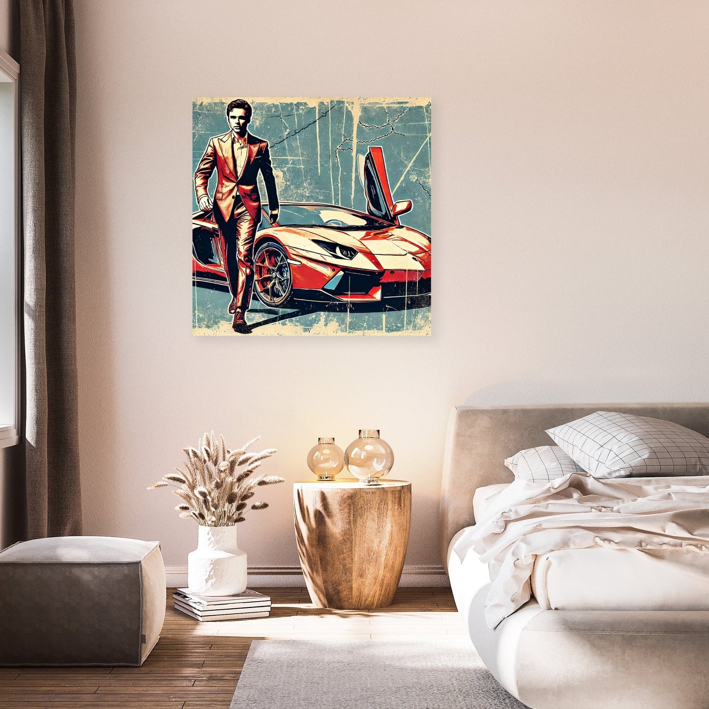 Hollywood Star Drive Canvas