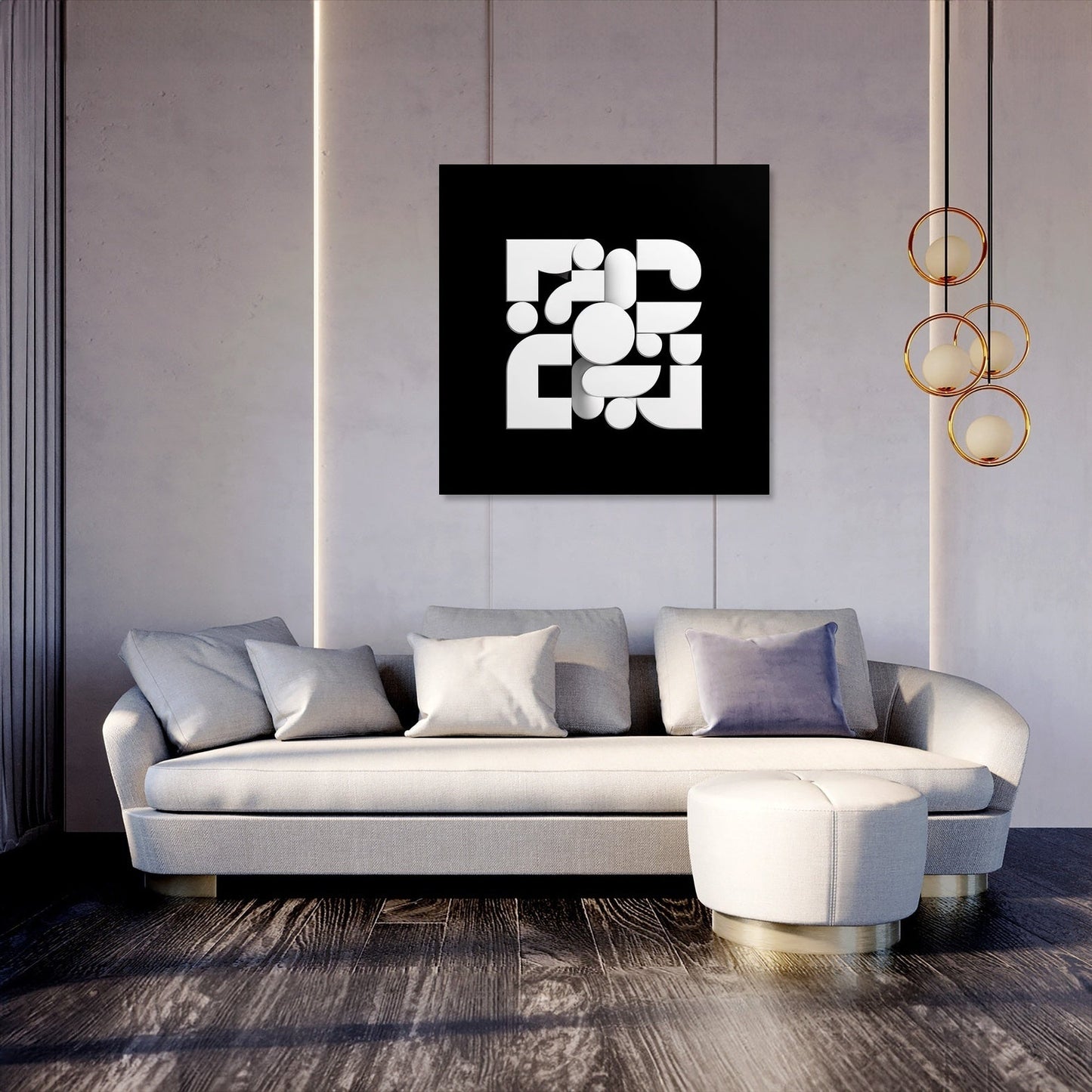 Abstract Elegance Canvas