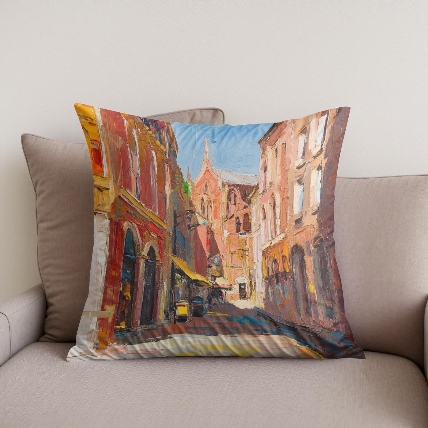 Rue de la Trinité Cotton Cushion