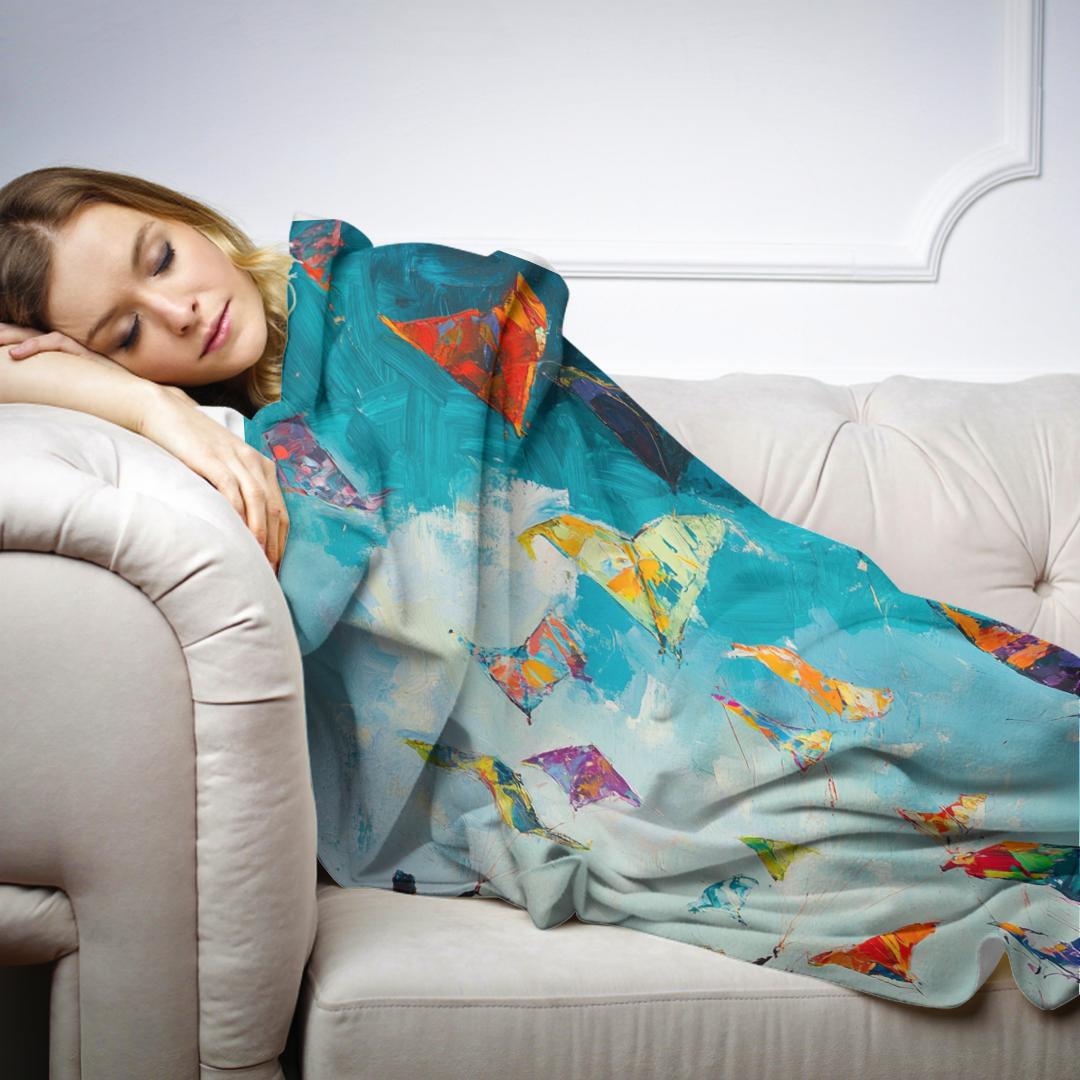 Kite Dreams Blanket