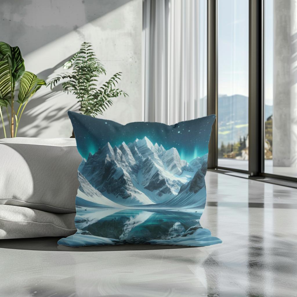 Stellar Peaks Cotton Cushion