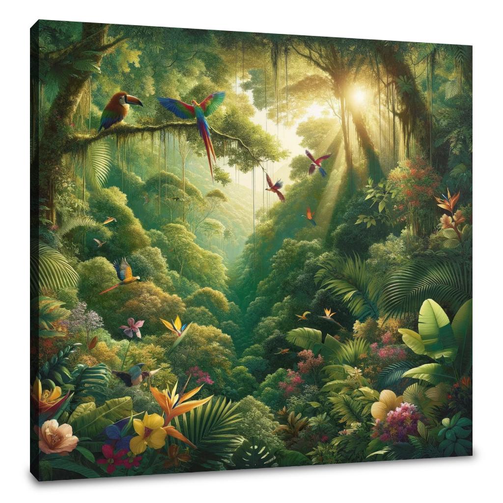 Verdant Canopy Canvas