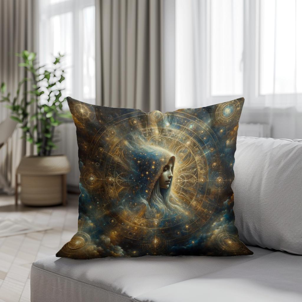 Celestial Muse Cotton Cushion