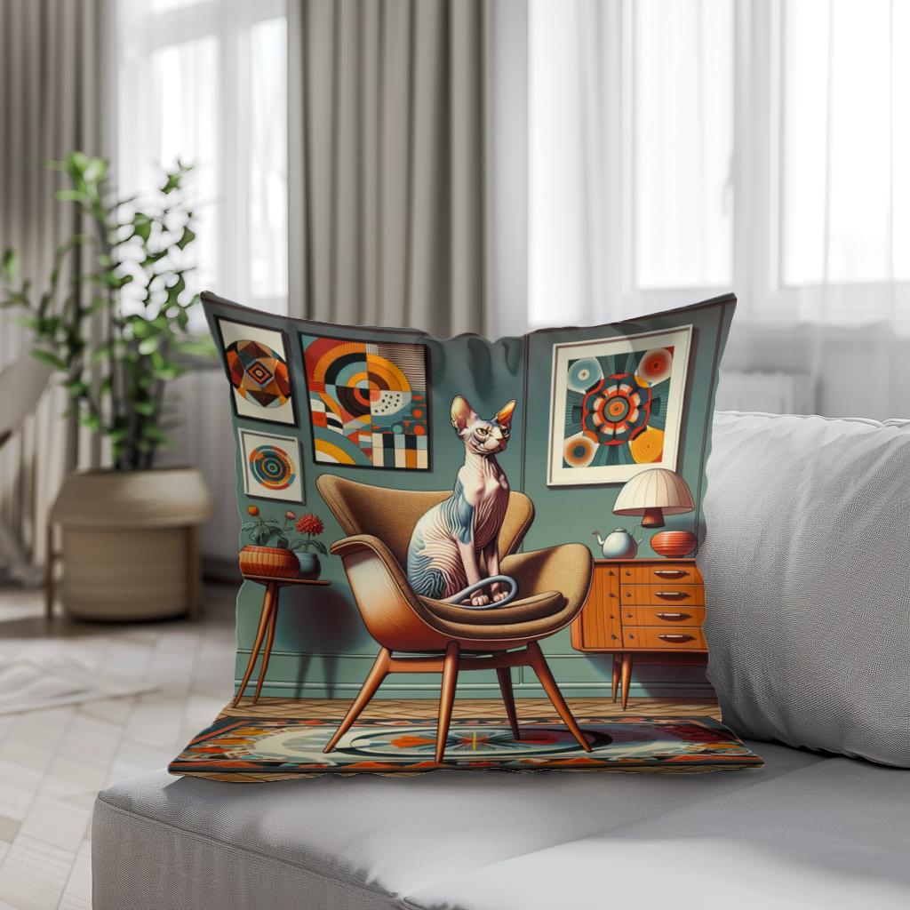 Modern Elegance Cotton Cushion