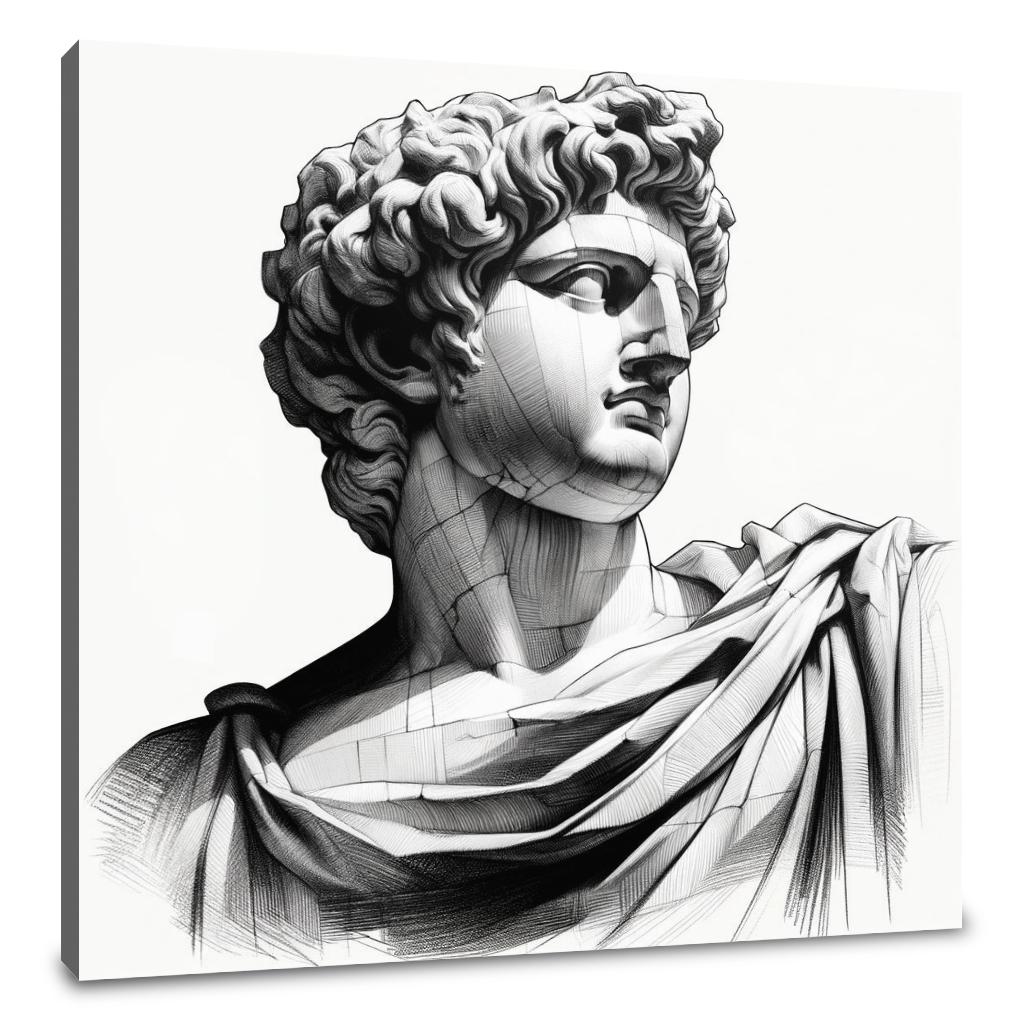 Marble Grace Canvas