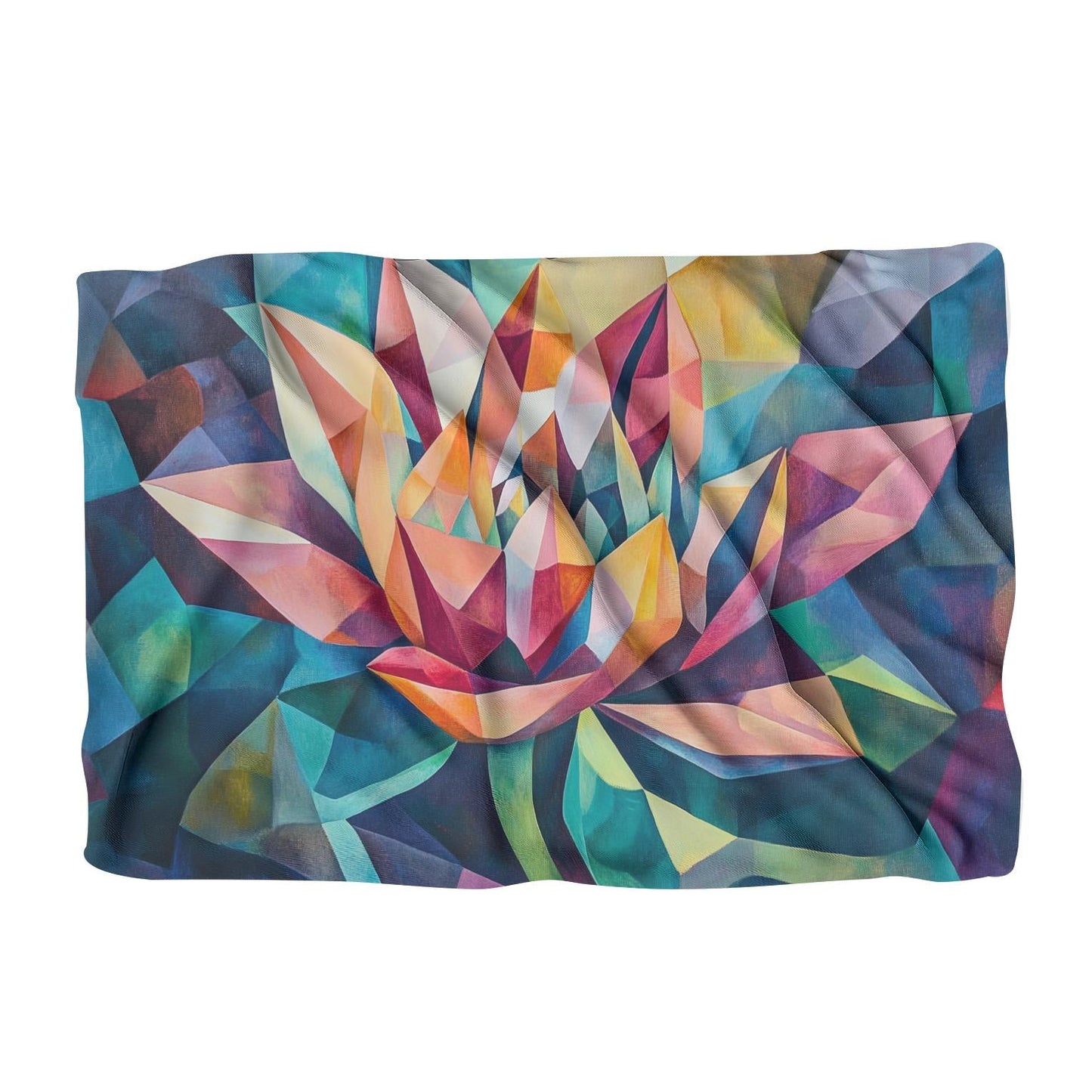 Geometric Blossom Blanket