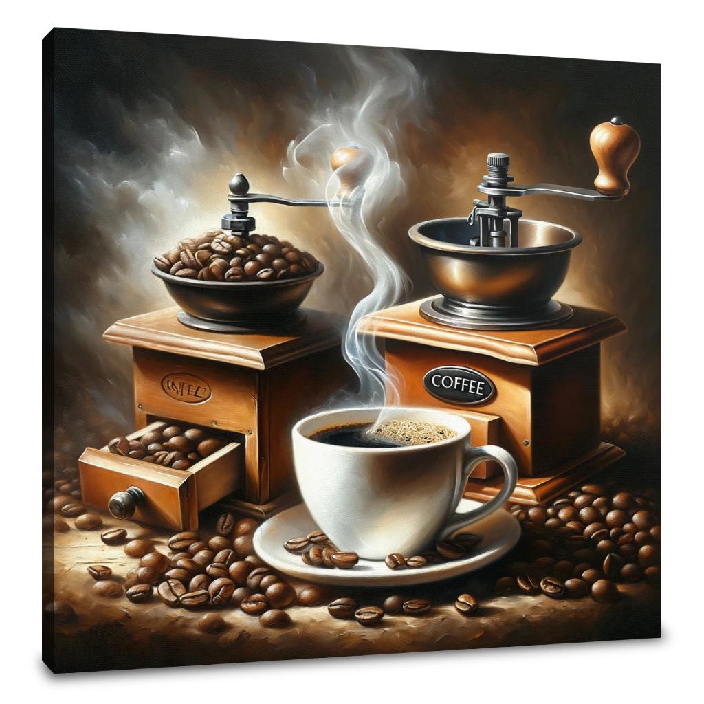 Morning Aroma Canvas
