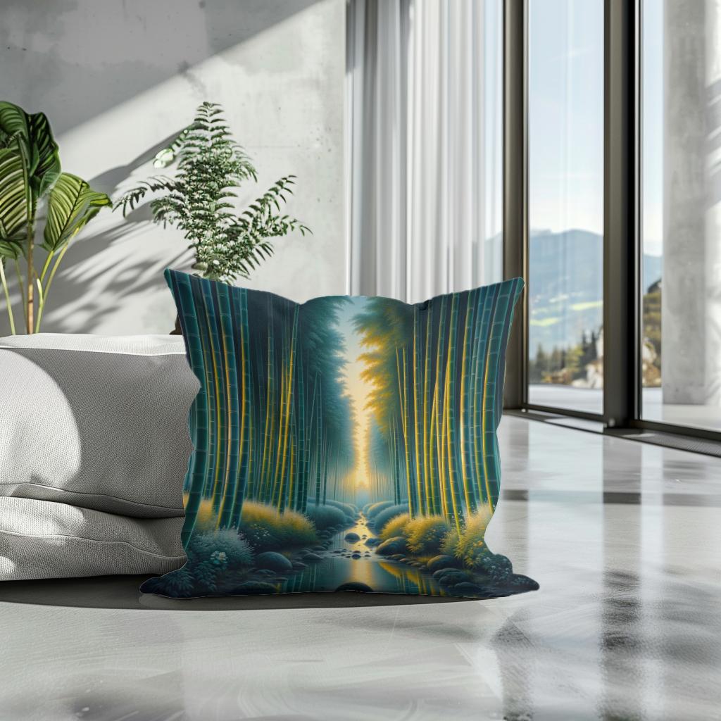 Dusk Serenity Cotton Cushion