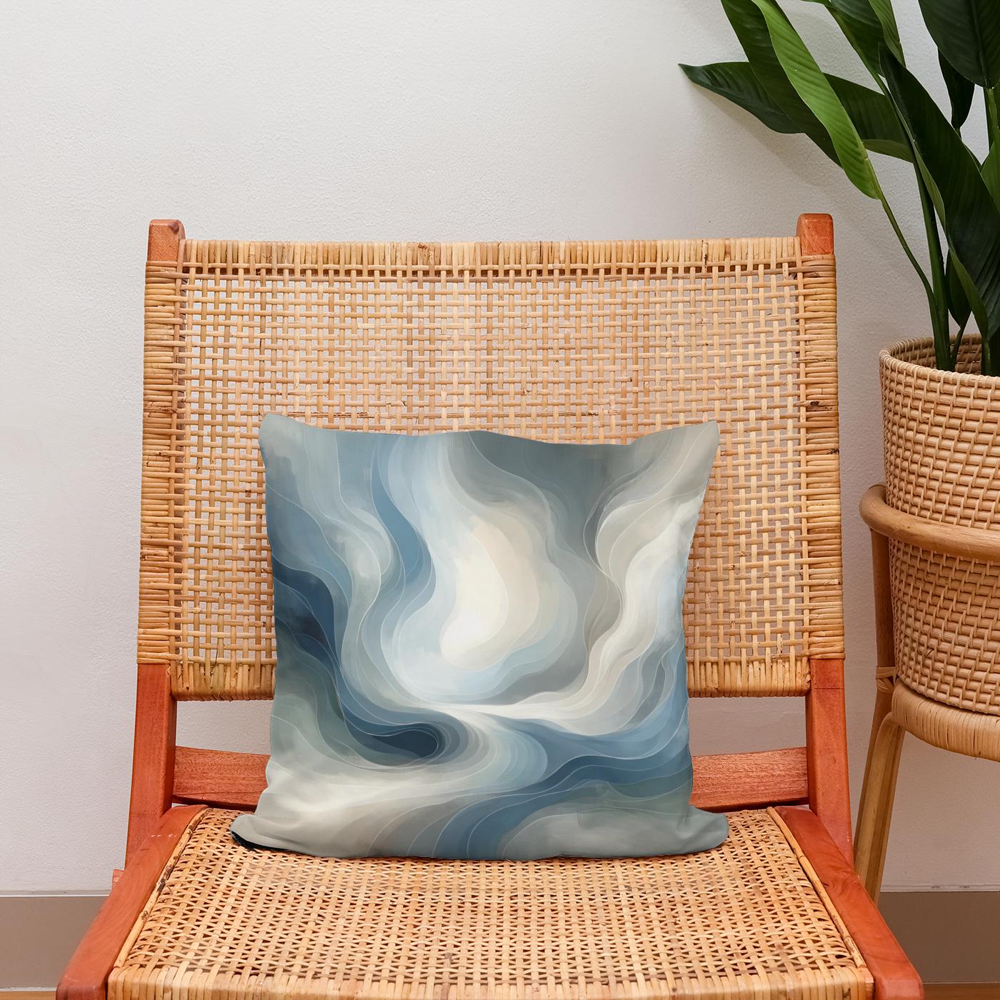 Embrace of Solitude Cotton Cushion