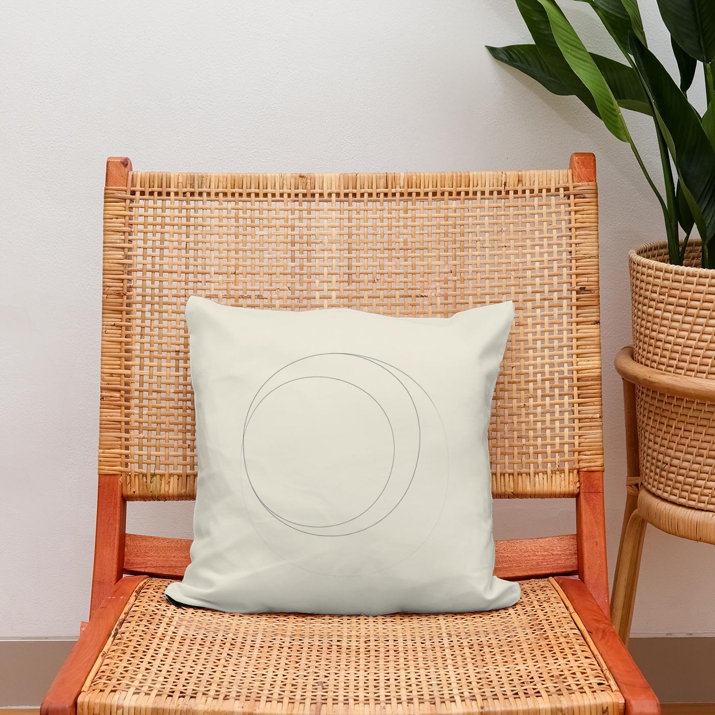 Elegant Simplicity Cotton Cushion