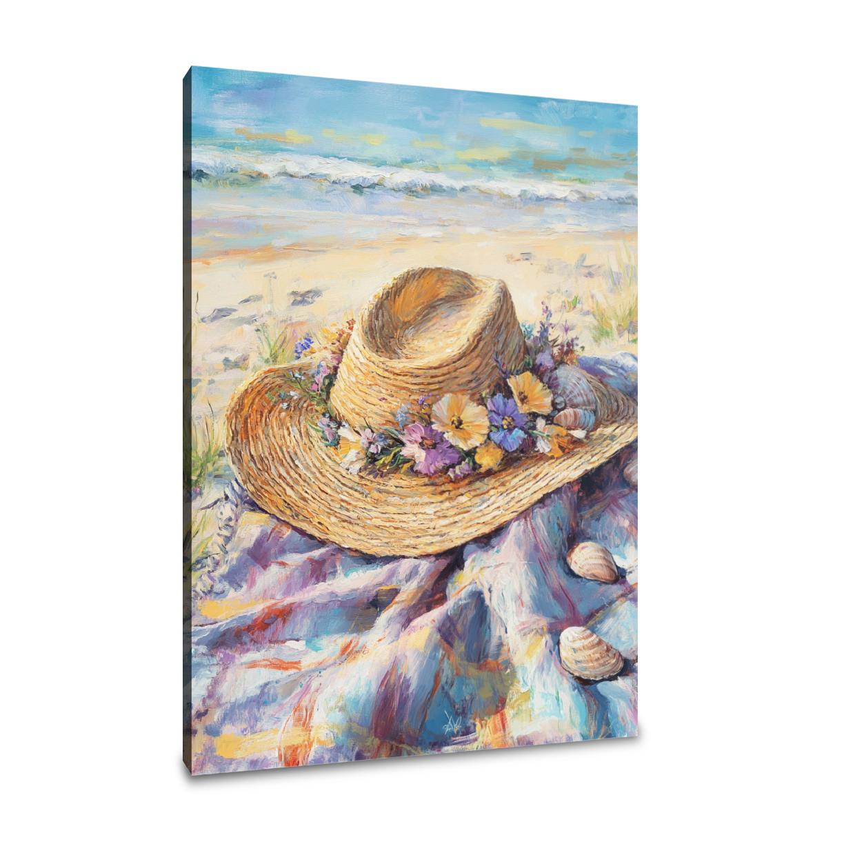 Summer Straw Hat Canvas