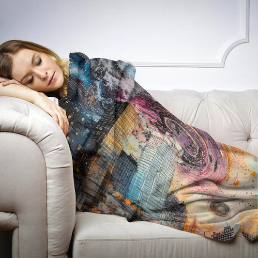 Neon Harmony Blanket
