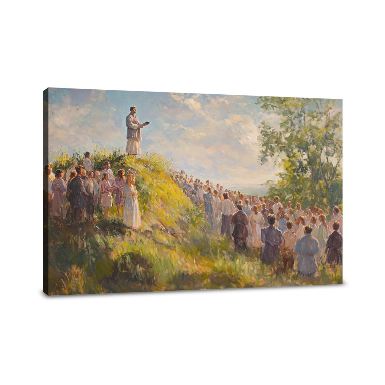Saint David’s Uplifted Canvas
