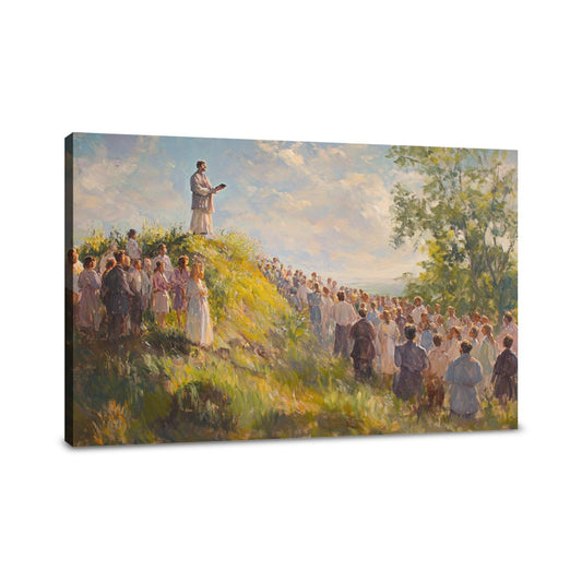 Saint David’s Uplifted Canvas